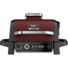 Single Electric Grills Ninja Woodfire Grill Red