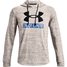 Under Armour Camo Workmark Hoodie for Men - Blaze Orange/Black