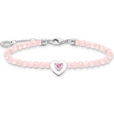 Thomas Sabo Bracelet With Pink Heart