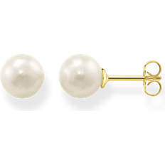 Thomas Sabo Gold Plated Freshwater Pearl Earrings
