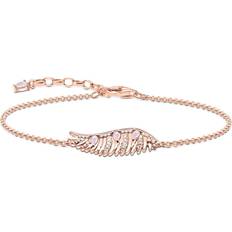 Thomas Sabo Bracelet phoenix wing with pink stones rose gold pink A2070-323-9-L19V