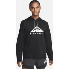 Nike Weiß Pullover Nike Dri-FIT Trail Pullover Running Hoodie SP23