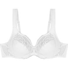 Triumph Modern Lace Cotton Underwired Bra - White