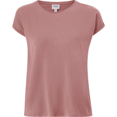 Damen T-Shirts & Tanktops Vero Moda Regular Fit O-hals Sænkede Skuldersømme T-shirt