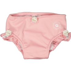1-3M Barneklær Geggamoja Baby UV Swim Pant -Frill Pink