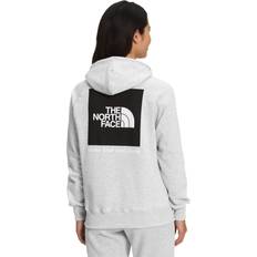 THE NORTH FACE Women's Box NSE Pullover Hoodie, TNF Light Grey Heather/TNF Black