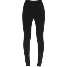 Women Pantyhose & Stay-Ups Wardrobe.NYC Front Zip Legging - Black