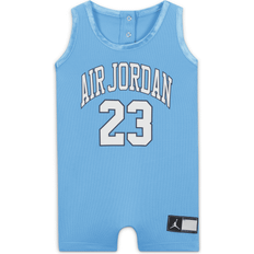 Nike Jumpsuits Children's Clothing Nike Infant Jordan Jersey Romper - University Blue (556169-B9F)