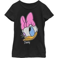 Disney Girl's Mickey & Friends Daisy Portrait Child T-Shirt Black