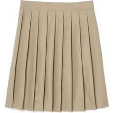 French Toast Girl's Pleated Skirt - Khaki