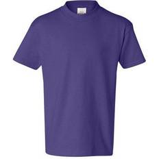 Purple Tops Hanes Authentic Youth Short Sleeve T-Shirt