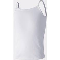 XL Bodysuits Children's Clothing Hanes Girls' 4-Pack Cotton Stretch Cami, White