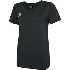 Umbro Womens/ladies Club Leisure Tshirt (black/white)