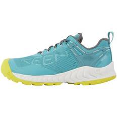 Keen Women's NXIS EVO Waterproof Fast Packing Shoes Hiking, Porcelain/Evening Primrose