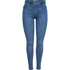 Blau - Damen Jeans Only Onlpower Mid Sk Push Rea2981k Noos