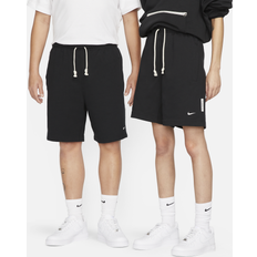 White Shorts Nike Mens Dri-FIT SI Fleece 8Shorts Mens Black/Pale Ivory