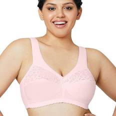 Glamorise Full Coverage Bra-1001, Pink Pink