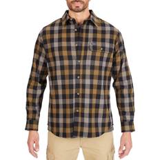 HUK Men's Maverick Fishing Flannel Shirt | Performance Button Down