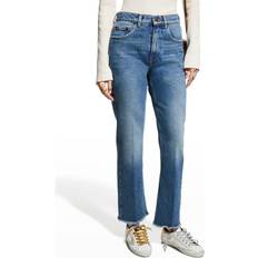 Gold - Women Pants & Shorts GOLDEN GOOSE High-rise flared jeans blue