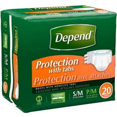 Depend Incontinence Protection with Tabs, Unisex, Maximum Absorbency