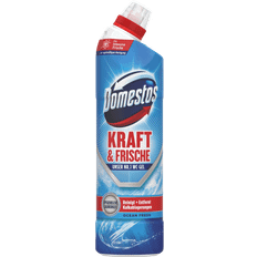 Domestos WC-Reiniger Kraft & Frische Gel, Hygienischer Toilettenreiniger zur regelmäßgien Fresh Ocean