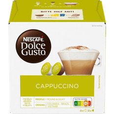 Kaffeekapseln Nescafé Dolce Gusto Cappuccino 186g, 16 Kapseln