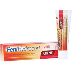 Rezeptfreie Arzneimittel FeniHydrocort 0,5 %, Hydrocortison 5 Creme