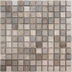 Mosaikfliese Grey Light grau-braun Steinmaß: ca. 2,5 2,5 30x30cm