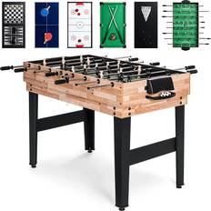 Pool table table combo Best Choice Products 10 in 1 Combo Game Table Set