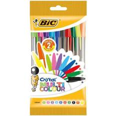 Grün Kugelschreiber Bic Kugelschreiber »Cristal Multicolor« 10er-Beutel schwarz
