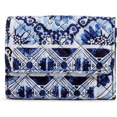 Vera Bradley Women Cotton RFID Compact Wallet Island Tile