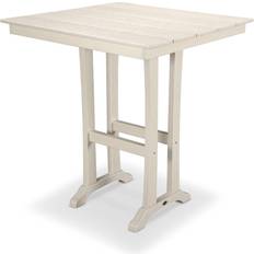 Polywood 37" Farmhouse Trestle Outdoor Bar Table