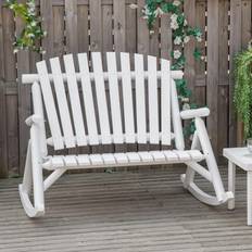 Outdoor Rocking Chairs OutSunny 2-Person