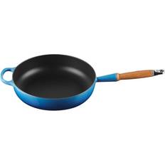 Gusseisen Schmorpfannen Le Creuset Sautepfanne Signature Gusseisen Holzgriff