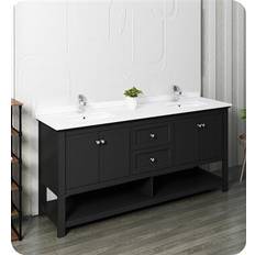 White Bathroom Mirror Cabinets Fresca FCB2372-D-U Cambria