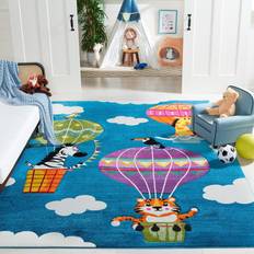 Rugs Safavieh Carousel Kids Bengul Hot Air Balloon Rug