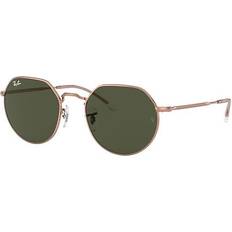 Ray-Ban Unisex Solbriller Ray-Ban Unisex Jack Rose Gold - Rose Gold Frame