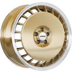 Ronal R50 aero Racing gold hornkopiert 7.5x16 5x100 ET38