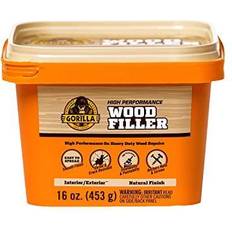 Putty & Building Chemicals Gorilla All Purpose Wood Filler, 16 Ounce Tub