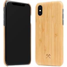 Woodcessories EcoCase Slim (iPhone XS Max) Smartphone Hülle, Braun