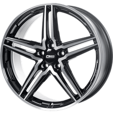 17" - 5/112 Autofelgen CMS C29 Diamond Black Gloss 7.5x17 5/112 ET54 CB66.5