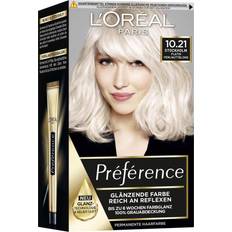 L'Oréal Paris Bleichmittel L'Oréal Paris Préférence 10.21 Perlmuttblond Stockholm Coloration