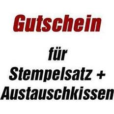 Umschläge & Frankierung Trodat Gutschein für Stempelplatte für 4911 ohne Logo