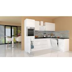 Gefrierfach - mit Elektrogeräten Winkelküchen Respekta Premium 7795065