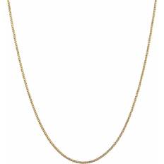 KUZZOI Halskette Herren Sterlingsilber gold