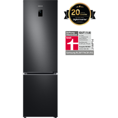 Samsung Kühlschrank über Gefrierschrank - NoFrost Gefrierschränke Samsung RL38T776CB1/EG Kühl-/Gefrierkombination Schwarz, Grau