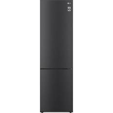 LG Kühlschrank über Gefrierschrank - NoFrost Gefrierschränke LG GBP62MCNBC Kühl-Gefrier-Kombination Schwarz