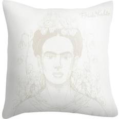 Ekelund Kopfkissen Ekelund Linneväveri Frida Kahlo Kissenbezug Beige