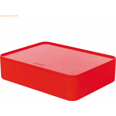 Red Cutlery Trays HAN 1110-17 Allison Smart-Organizer, Utensil Box Cutlery Tray