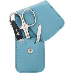 Nagelpflegeset ERBE Collection dreiteiliges Manicure Set im Leder-Etui